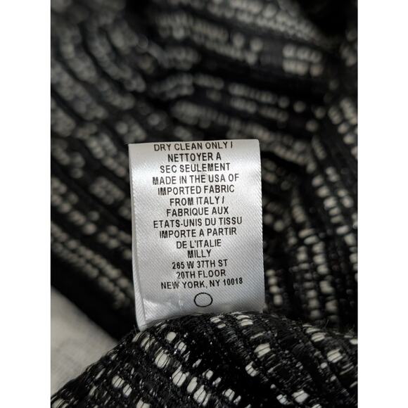 Milly Open Front Wool Blend Tweed Jacket - Picture 11 of 14